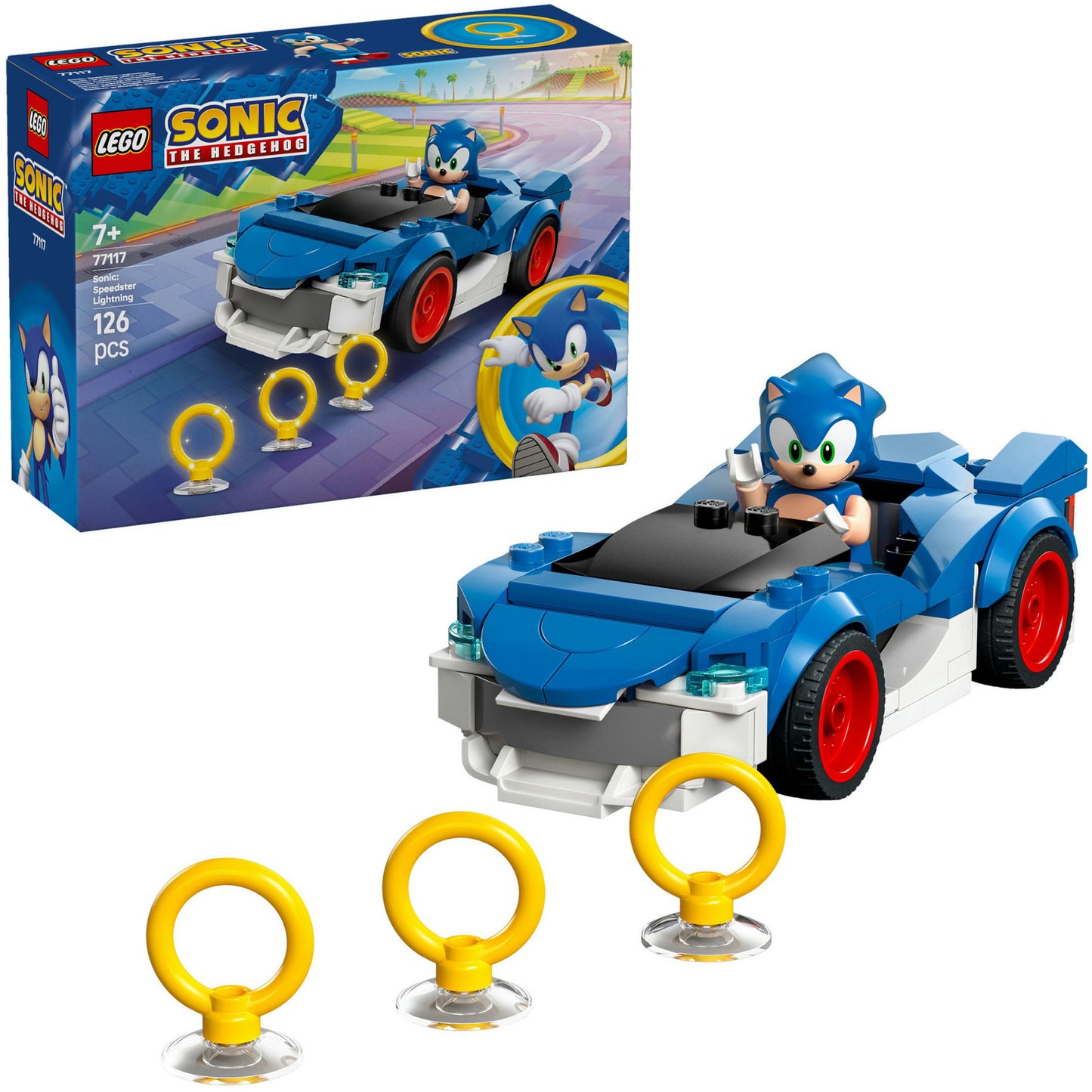 Lego Sonic 77117 Sonic Speedster Lightning | 2 Stk