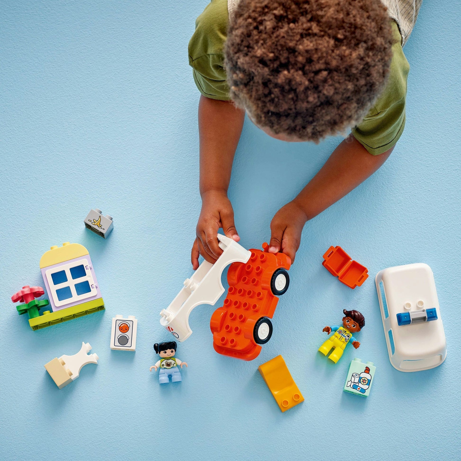 Lego Lego Duplo Town 10447 Krankenwagen mit Fahrer