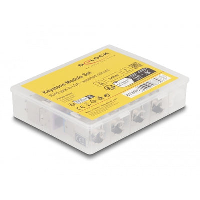 Delock Keystone -Modul RJ45 Jack an LSA Cat 6A Tolfree