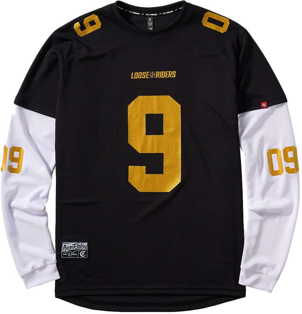 Loose Riders 9 Lives Varsity Gold – MTB-Langarmtrikot