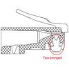 Goobay RJ45-Stecker, Cat 5e STP-Stecker (grau, 10 Stück)