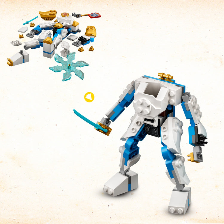 Lego Ninjago – Zanes Power-Up Mech EVO Konstruktionsspielzeug (71761)
