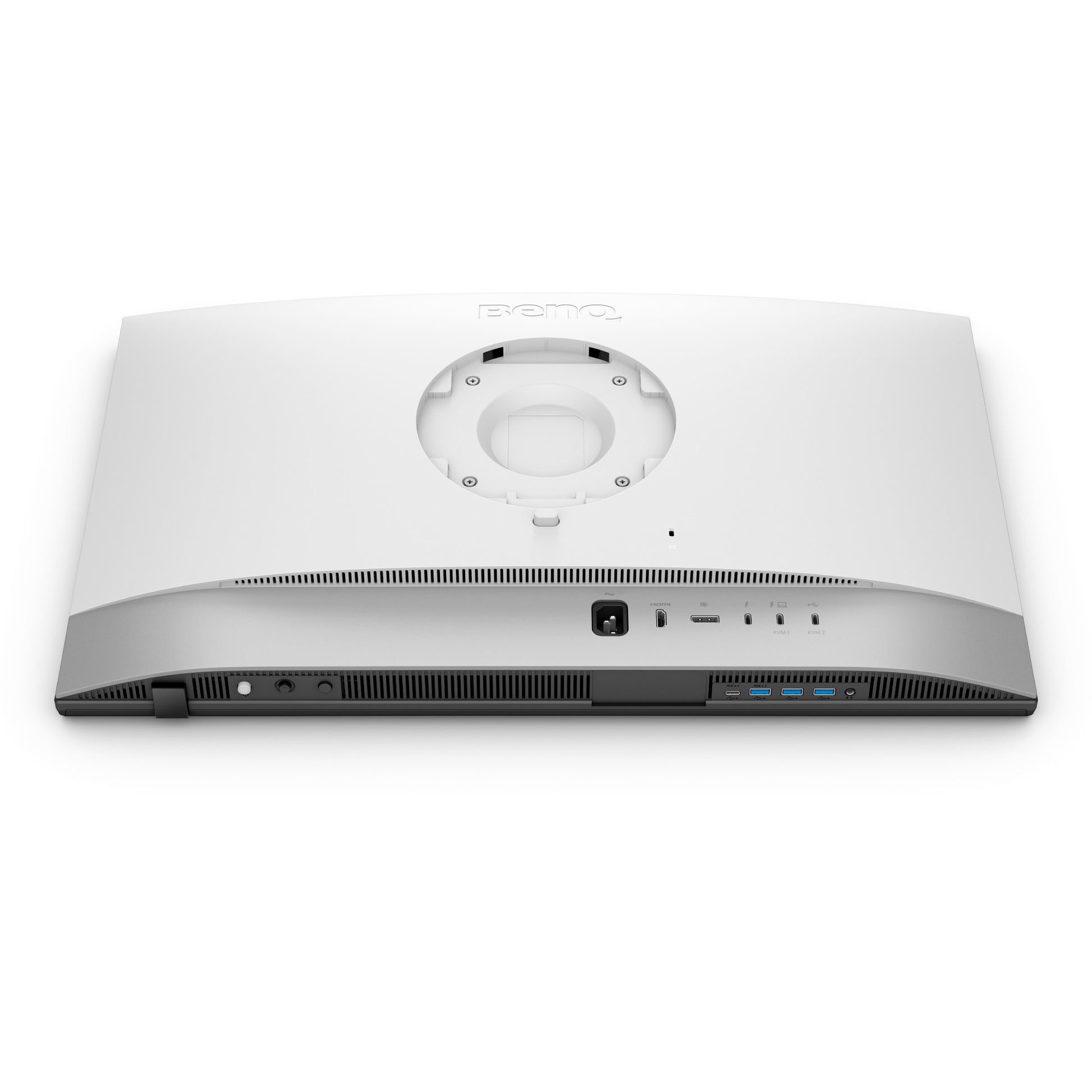 Benq PD2730S 27 5K UHD Monitor (Weiß Silber, HDMI, DisplayPort, Audio, Thunderbolt 4, USB-C)