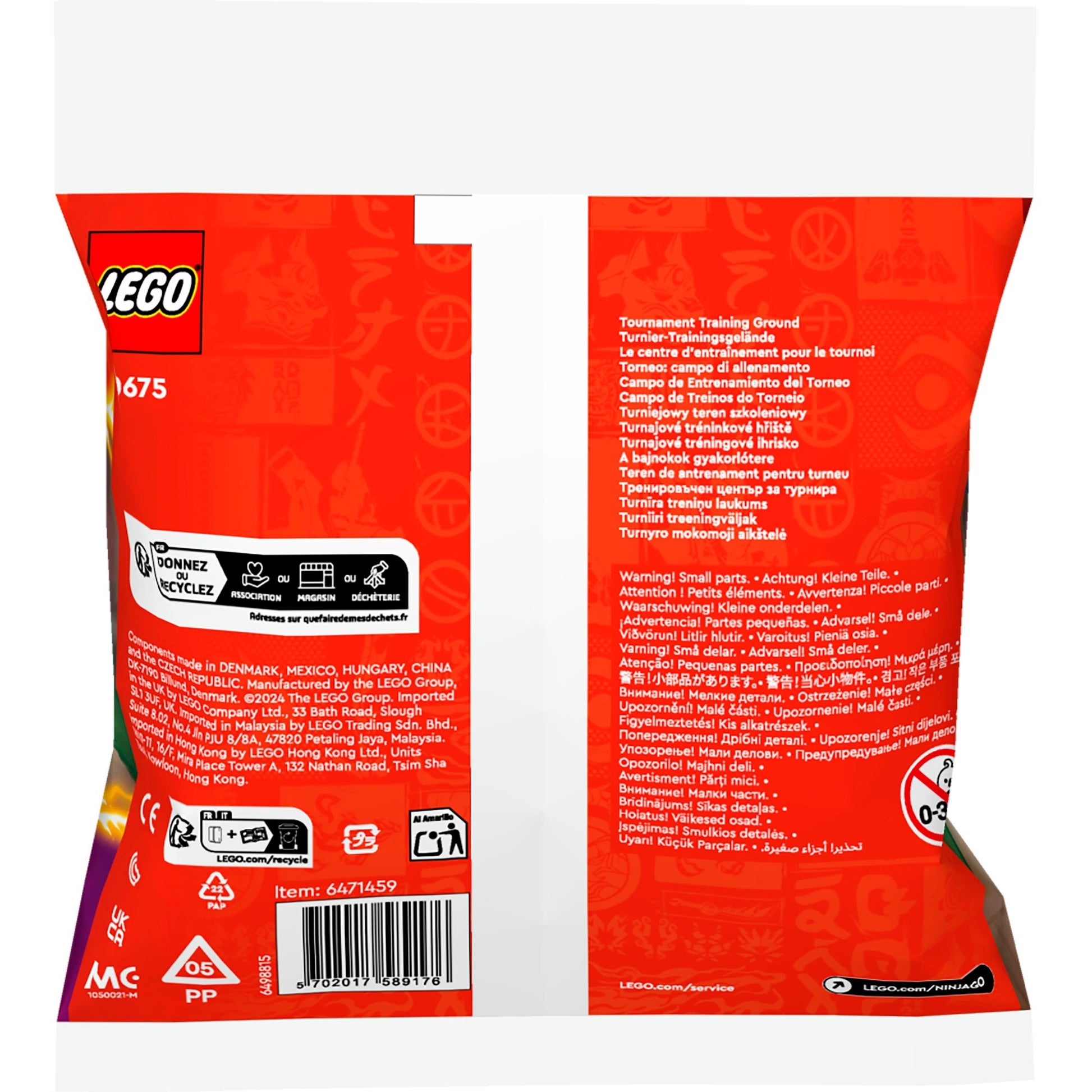 Lego Ninjago – Toernooi Trainingsfeld Constructiespeelgoed (30675)