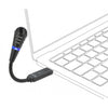 Delock USB Swan Neck -Mikrofon mit Stummschaltknopf