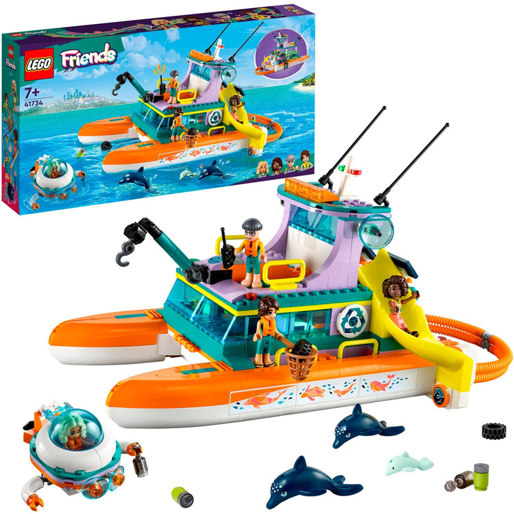 Lego Lego Friends 41734 Rettungsboot auf See