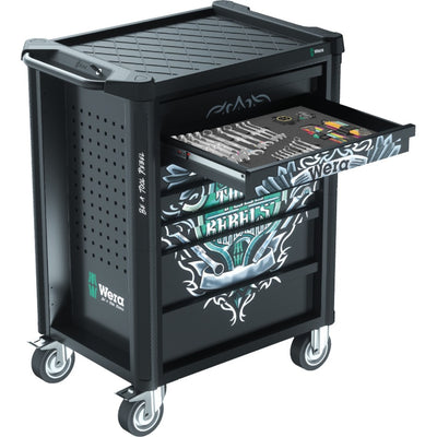 Wera 9700 Tool Rebel Werkstattwagen 1, 94-teilig - 05150130001