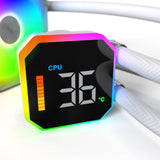Montech Hyperflow Digital 360 Wasserkühlung (weiß) - afbeelding 5