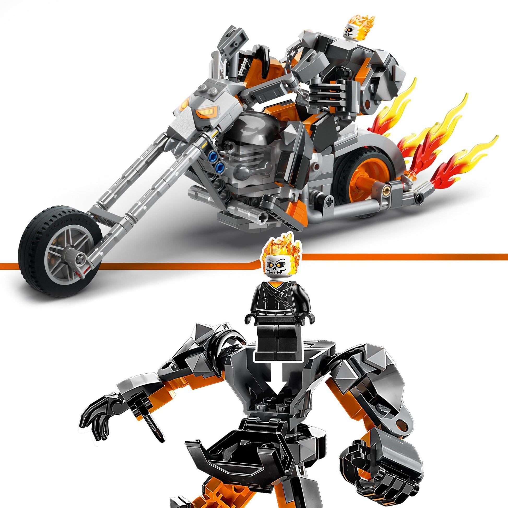 Lego Lego 76245 Ghost Rider Mech Motor