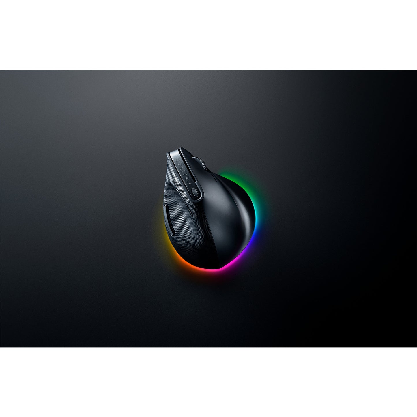 Vertikale Gaming-Maus Razer Pro Click V2 (schwarz, bis zu 30.000 dpi, USB-C Bluetooth 2,4 GHz)
