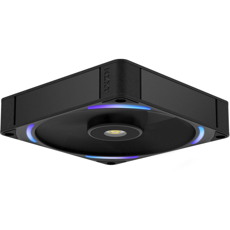 Nzxt f140x RGB-Gehäuselüfter (schwarz, 140 x 140 x 30 mm, PWM)