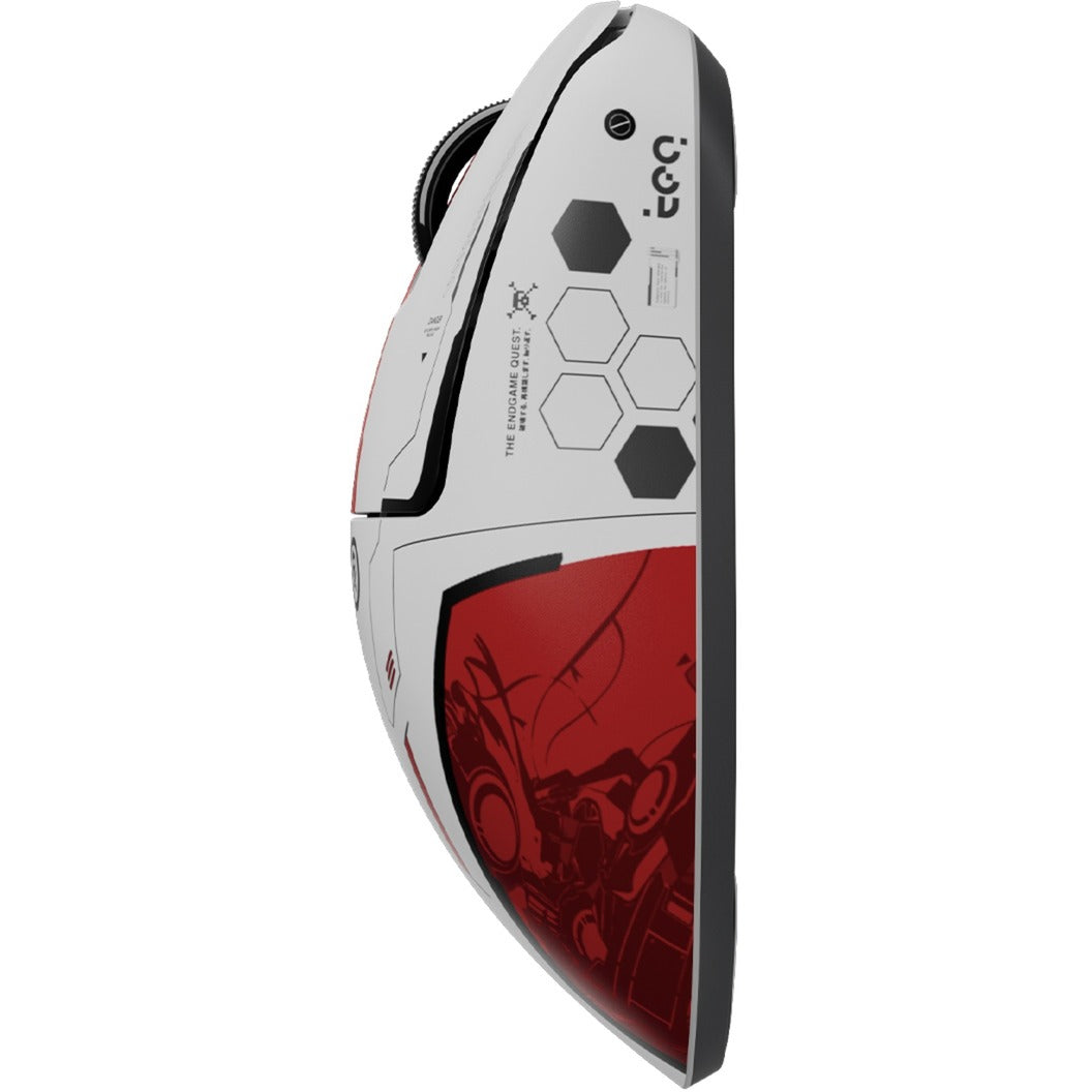 Pulsar [Quiccs Edition] xlite v4 Gaming-Maus (weiß rot, 32.000 dpi, 8000 Hz)