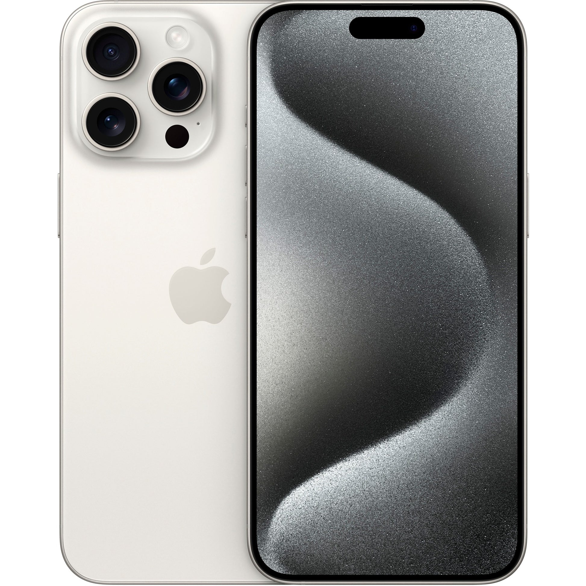 Apple iPhone 15 pro max Smartphone (weiß, 256 GB, iOS)