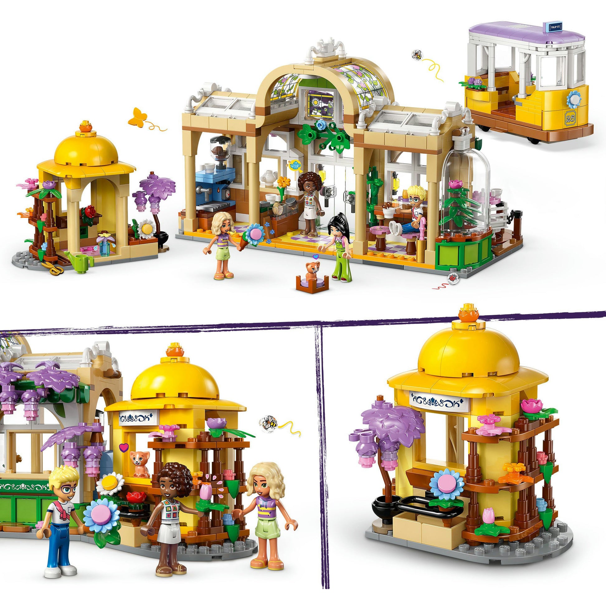 LEGO 42671 Freunde Plantcafé und Bloemenwinkel