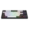 Hator Skyfall Pro Wireless, Gaming-Tastatur (schwarz, US-Layout, Hator Aurum Vanilla Silent, 80 % (TKL), RGB, Double-Shot PBT, Hot-Swap, 2,4 GHz Bluetooth USB-C)