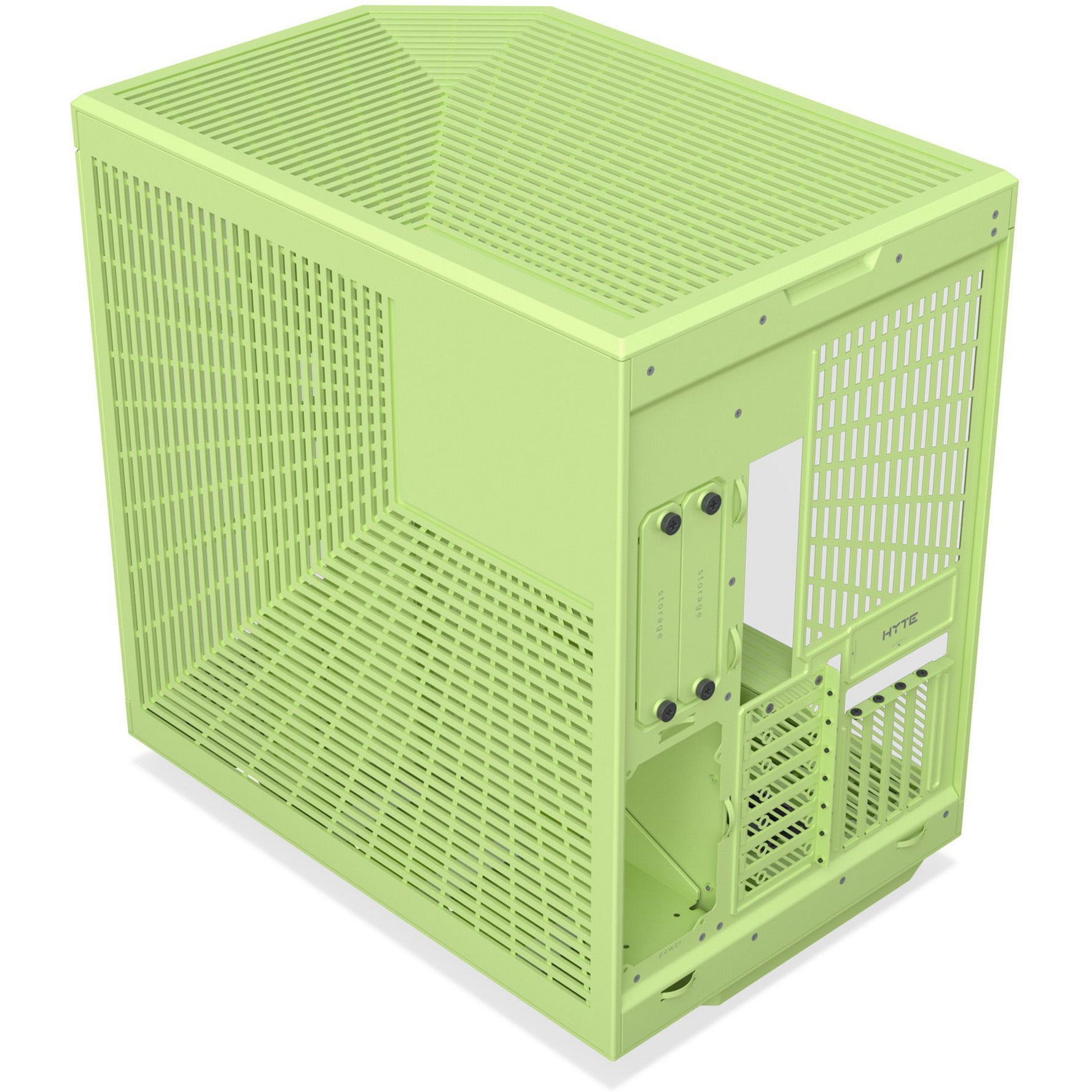 Hyte y70 Midi-Tower-Gehäuse (hellgrün | 2x USB-A | 1x USB-C | gehärtetes Glas)