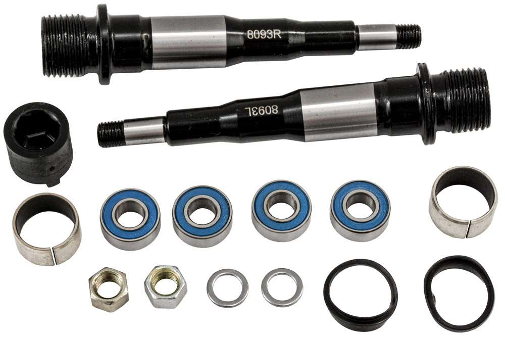 Look X-Track Geo Trekking Chromo-Pedalachsen-Kit