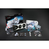 Powercolor Radeon RX 9070 XT Hellhound Reva16GB Limited Edition Grafikkarte (weiß schwarz, RDNA4, GDDR6, 3x Display Port, 1x HDMI) - afbeelding 10