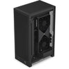 Nzxt h2 flow Mini-Tower-Gehäuse (schwarz | 2x USB-A | 1x USB-C | gehärtetes Glas)