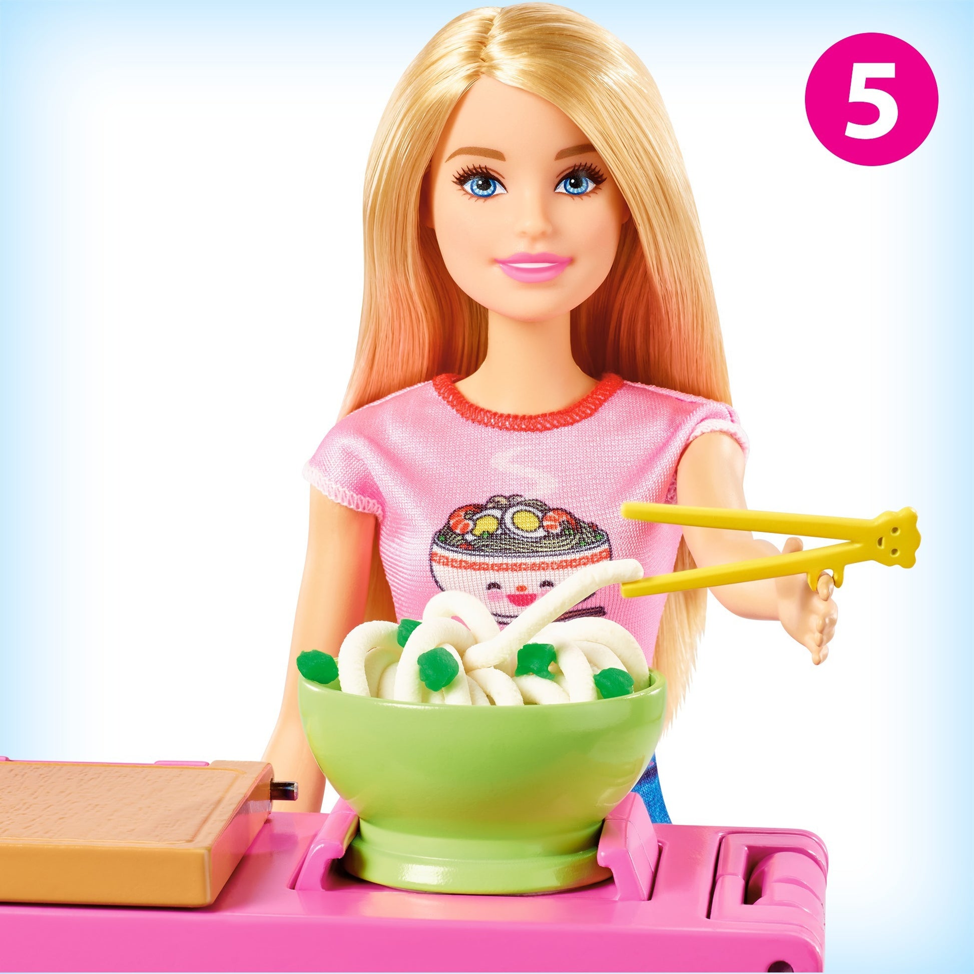 Mattel Noodle Bar Speelset und Pop