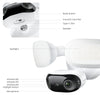 Reolink F751W Elite Flutlicht-WLAN-Überwachungskamera (Weiß, UHD 4K, WLAN)