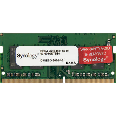 Synology 4 GB DDR4-2666 (1x 4 GB) RAM (D4neso-2666-4G)
