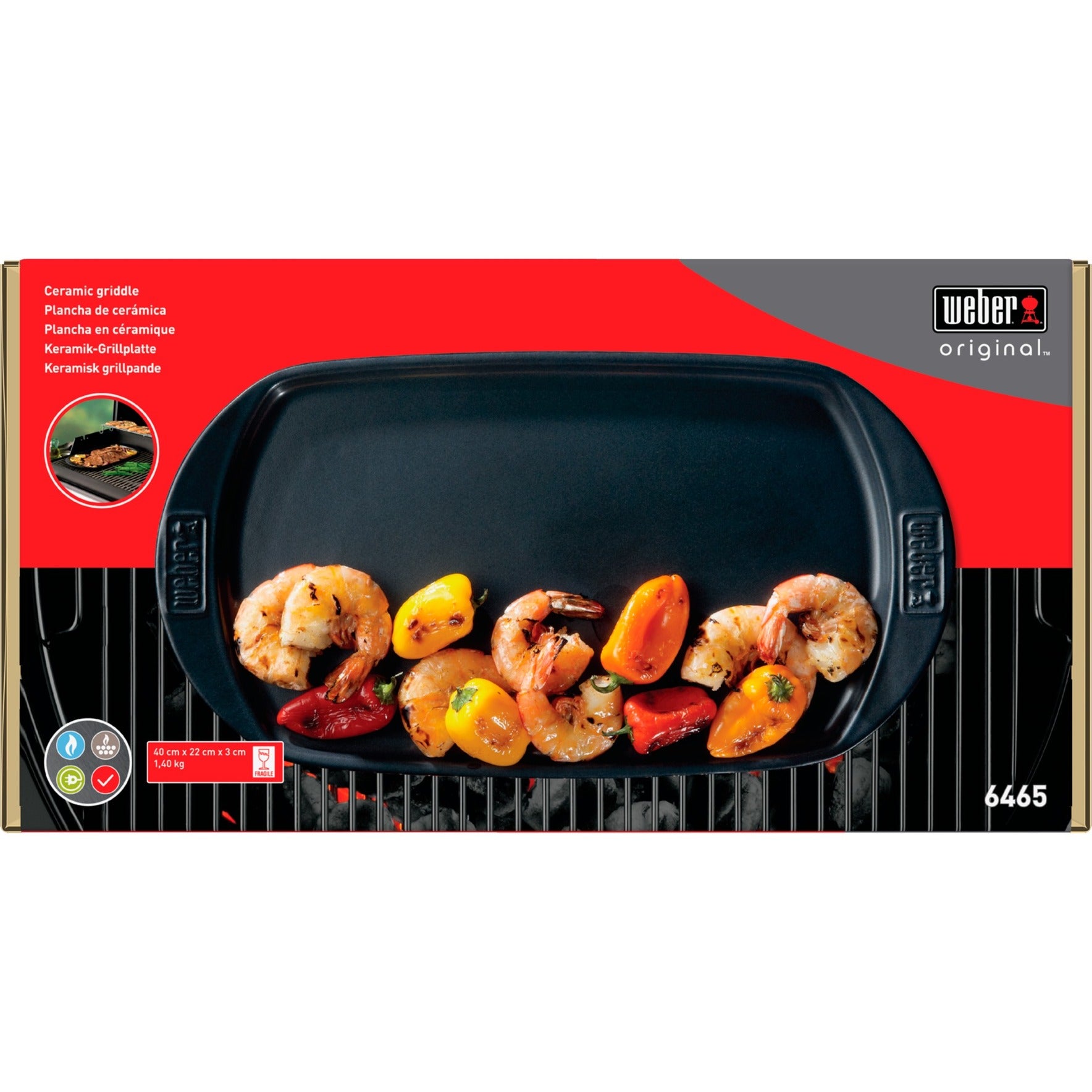 Weber Backschale