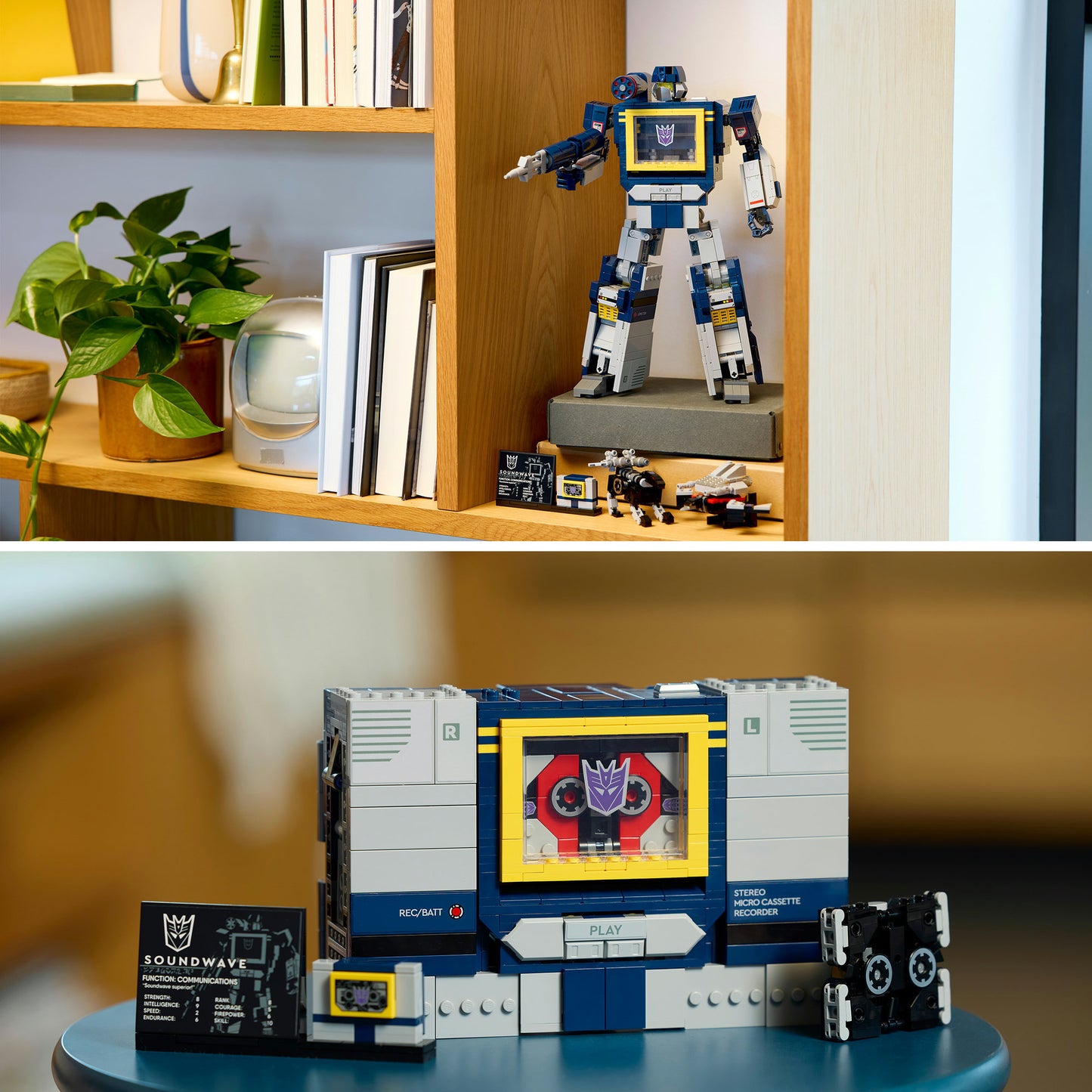 Lego Icons 10358 Transformers Soundwave