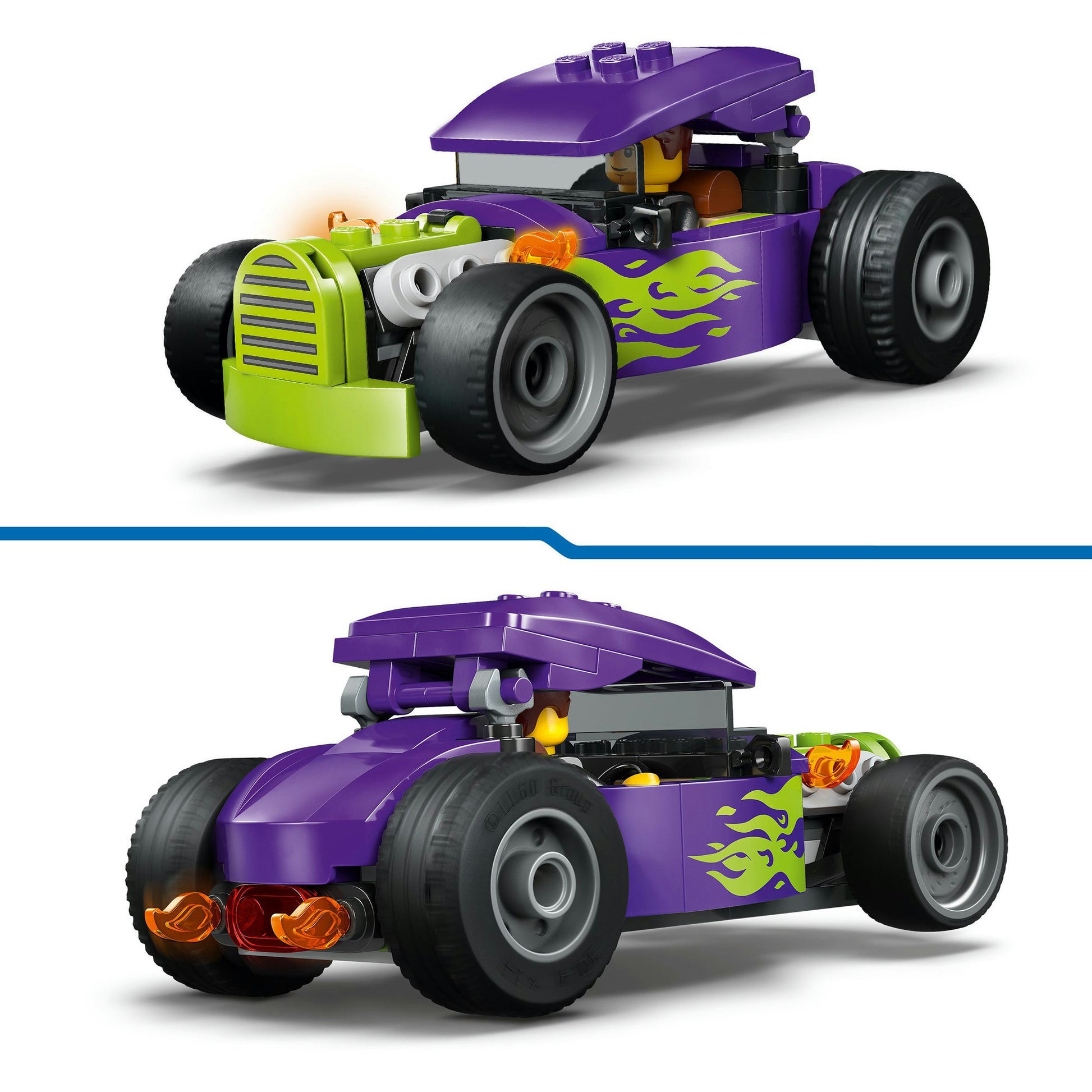 Lego City tolle Fahrzeuge 60485 Hot Rod | 2 Stk