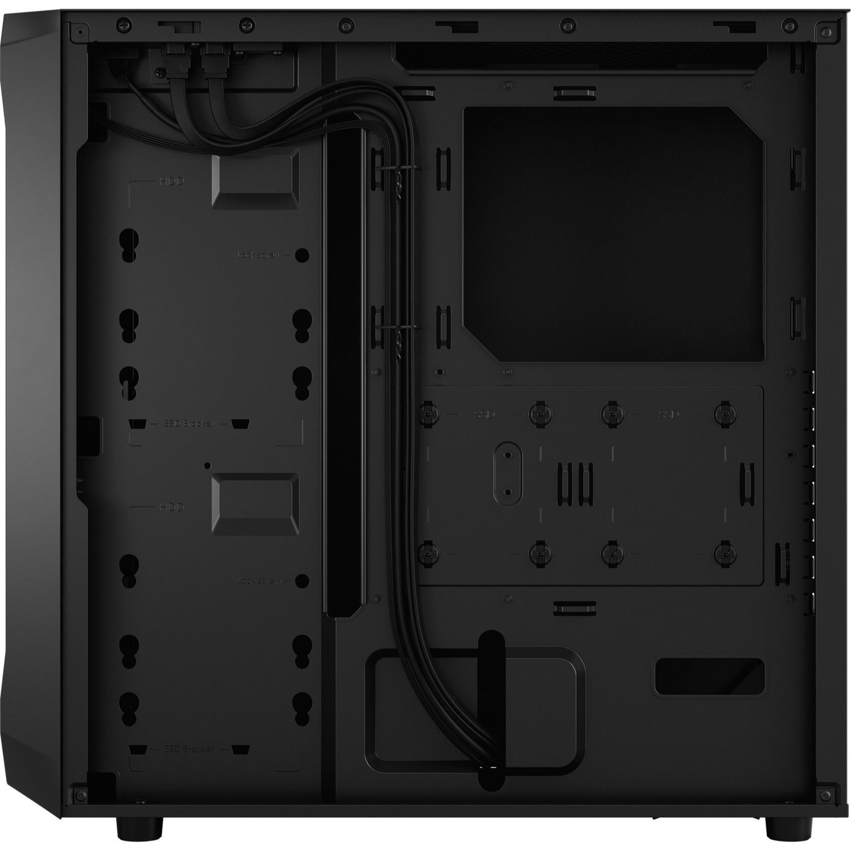 Fractal Design Focus 2 schwarzer Feststoff