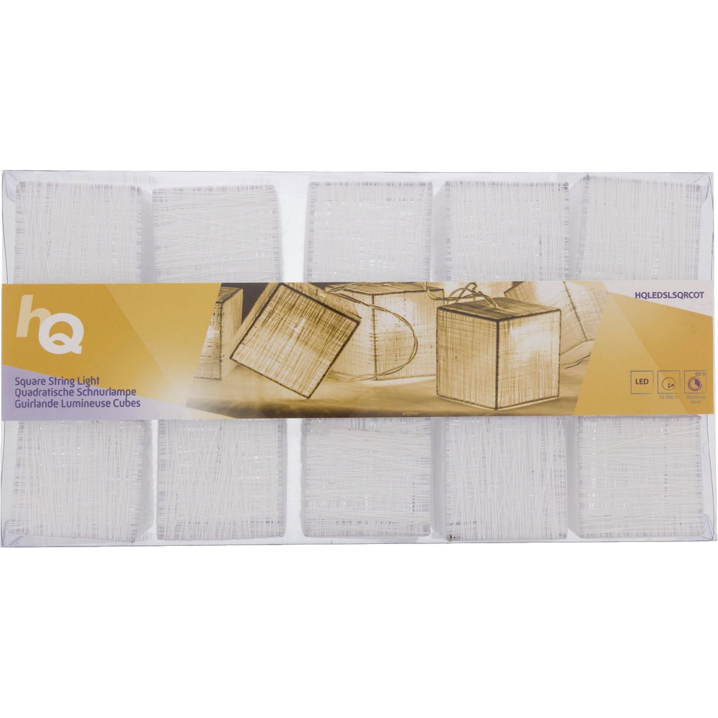 Sonstiges Lichtgirlande Quadratisch 10 LED