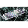 Hator Rockfall 3 TKL Wireless, Gaming-Tastatur (weiß, US-Layout, Hator Aurum Orange, RGB, PBT-Tastenkappen, Hotswap, 2,4 GHz Bluetooth USB-C)