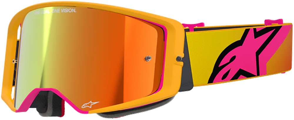 Alpinestars Supertech Corp (spiegelrot) – MTB-Brille