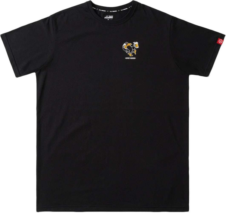 Loose Riders Drinky Crow – Tech-T-Shirt