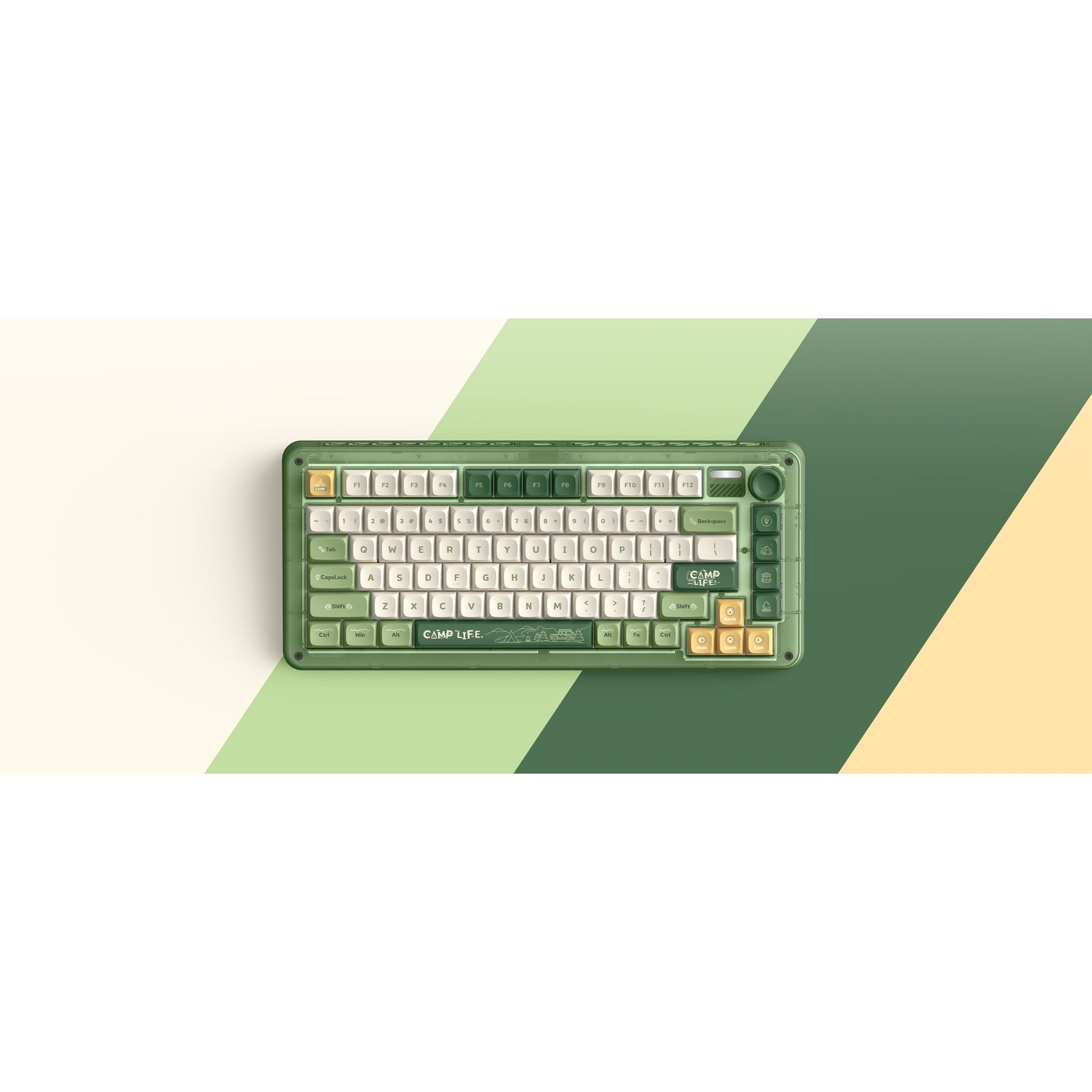 Iqunix ZX75 Camping Wireless mechanischer Tastatur
