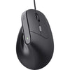 Ergonomische Maus Trust Bayo II (schwarz, 800 dpi – 2.400 dpi)
