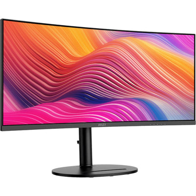 MSI Modern MD342CQP 34 Ultrawide Monitor (Schwarz, HDMI, Display Port, 2x USB-A, USB-B, USB-C)