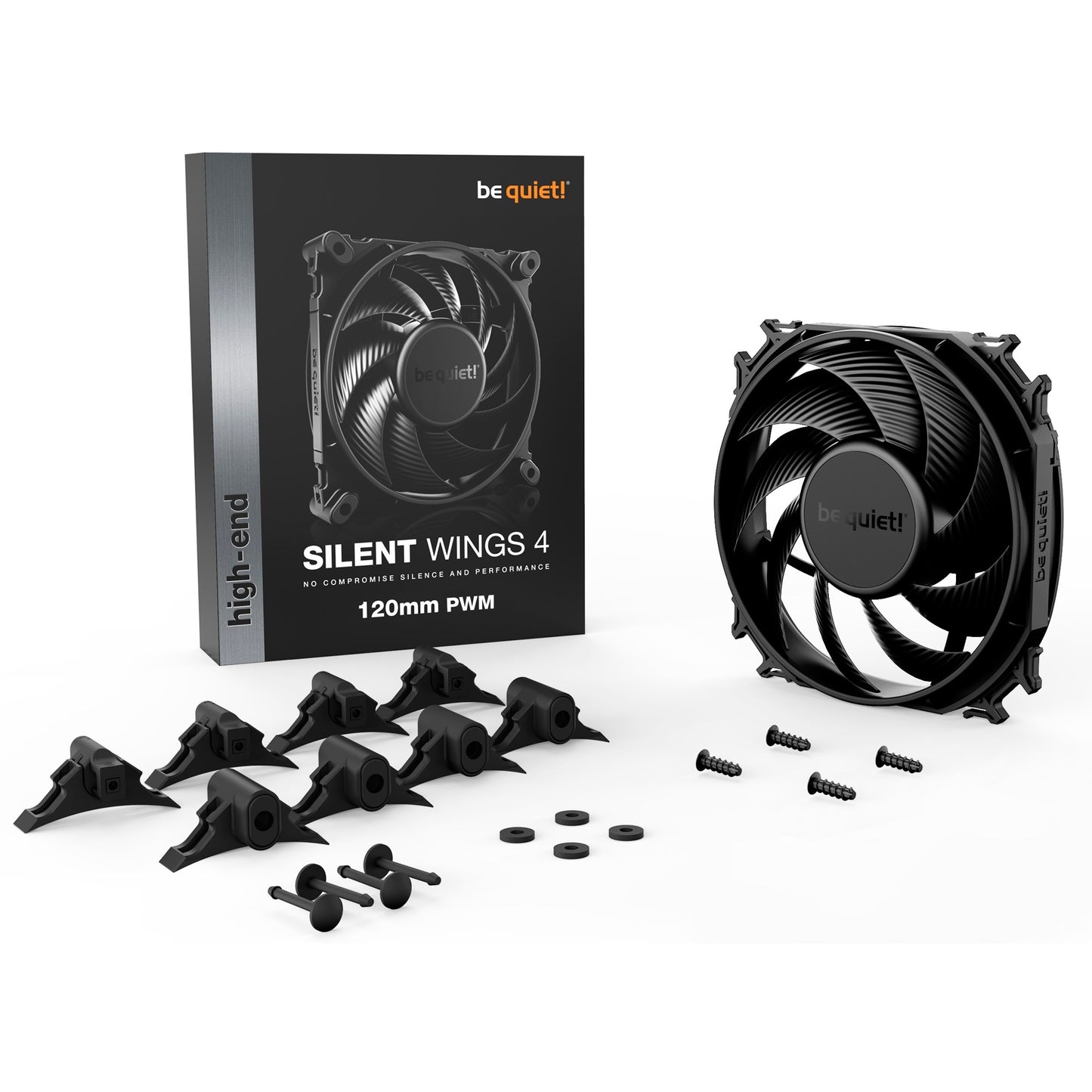 Ruhig sein! Silent 4 PWM 120x120x25
