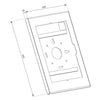 Neomounts WL15-601BL1 Tablet-Halterung (Schwarz)