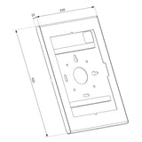 Neomounts WL15-601BL1 Tablet-Halterung (Schwarz) - afbeelding 14