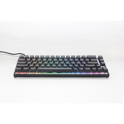 Ducky Mecha Pro SF, Tastatur (Schwarz, US-Layout, Cherry MX Speed Silver, RGB-LEDs, 65 %, PBT Double-Shot)