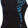 Speedo digital bedruckter Medalist – Damen-Badeanzug