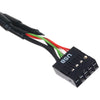 Silverstone G113050-RT, USB 2.0 (intern) 9pin> USB 3.0 (int