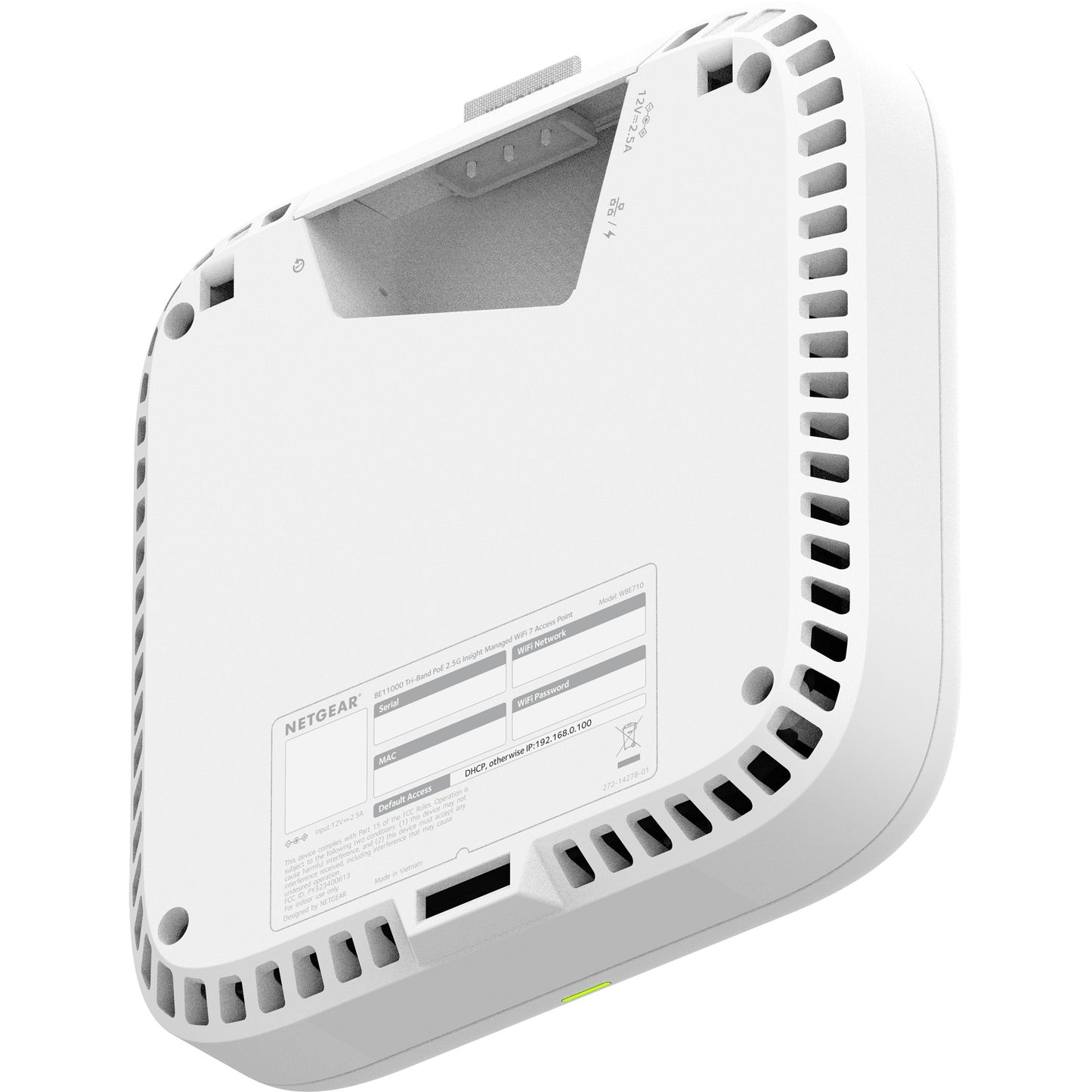 Netgear WBE710 Insight Acadable WiFi 7 Access Point