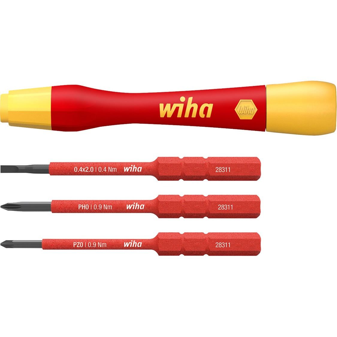 Wiha feiner Schraubendreher Set Picofinish Slimvario Elect