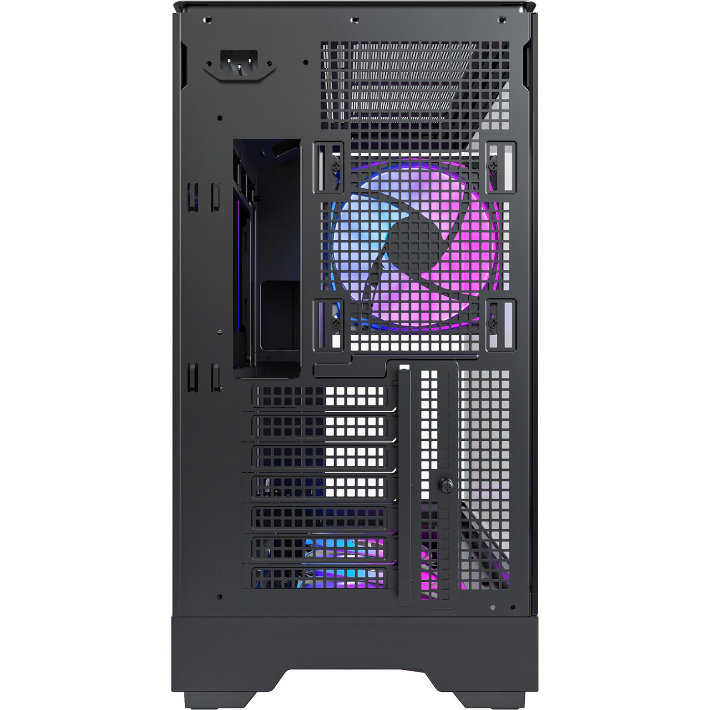 Montech King 45 Pro Midi-Tower-Gehäuse (schwarz | 2x USB-A | 1x USB-C | RGB | Fenster)