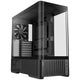 Antec C6 Curve Air Midi-Tower-Gehäuse (schwarz | 2x USB-A | 1x USB-C | gehärtetes Glas)