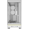 Montech HS02 Midi-Tower-Gehäuse (weiß | 2x USB-A | 1x USB-C | RGB | gehärtetes Glas)