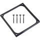 Alphacool Gehäuseentkopplung 120mm (7mm dick) Montagerahmen (schwarz)