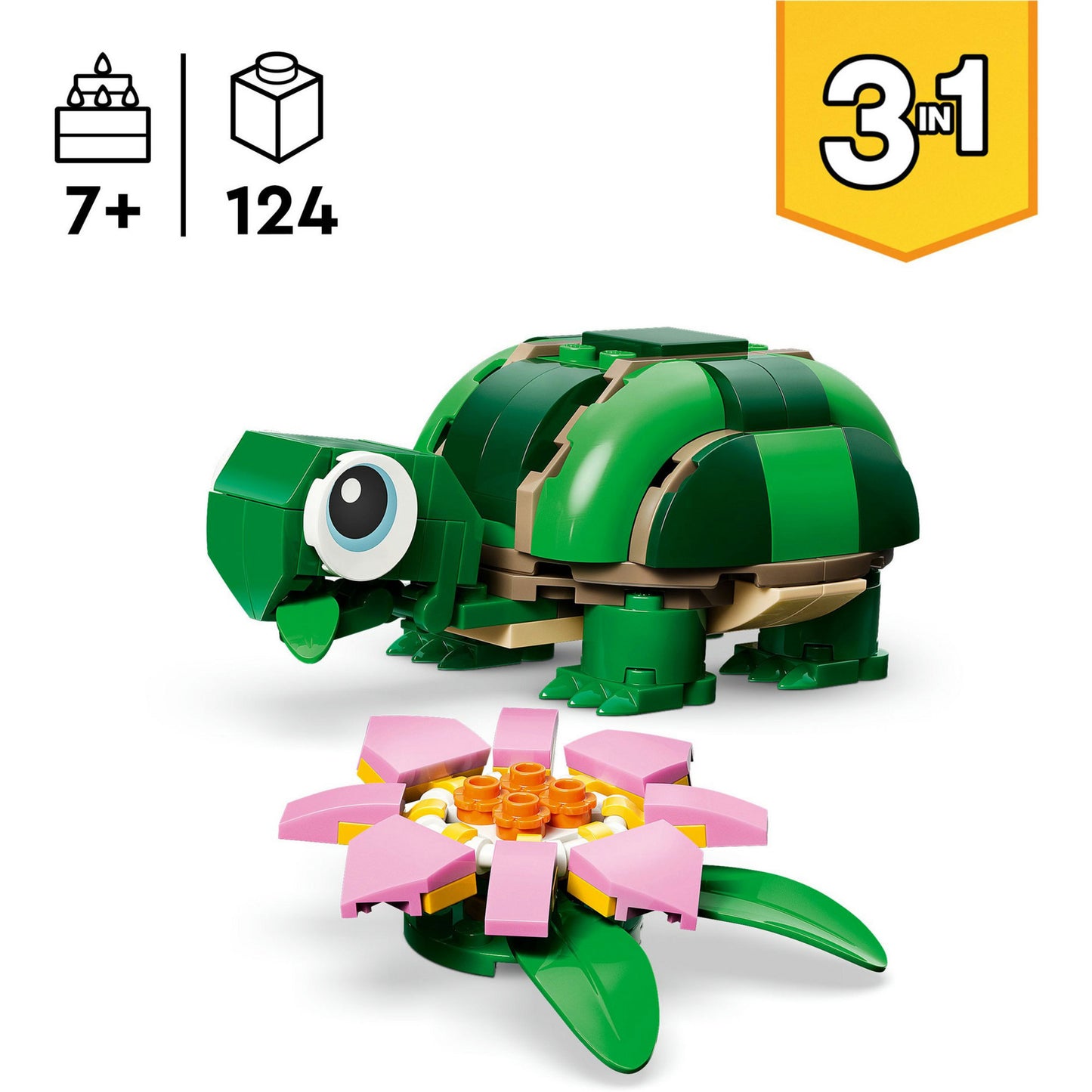 Lego Creator 31377 Schildkröte mit Seerose | 2 Stk